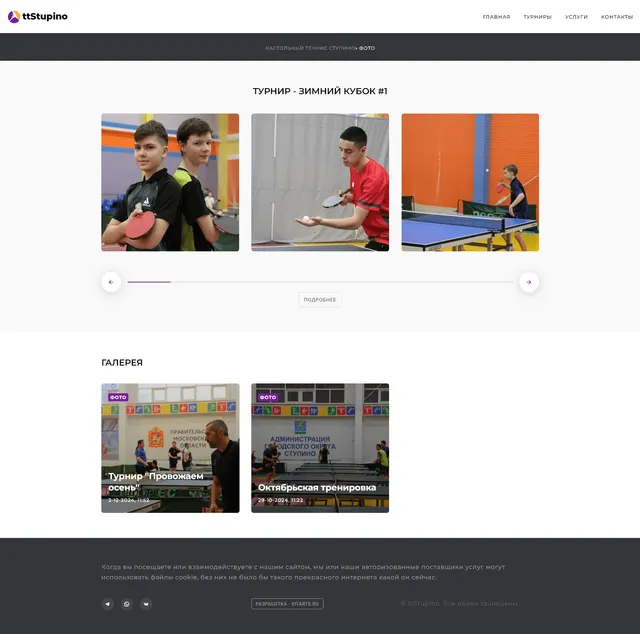 Скриншот проекта ttStupino