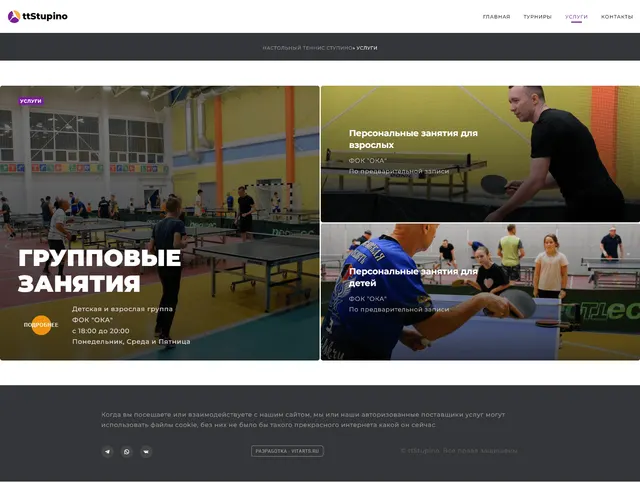 Скриншот проекта ttStupino